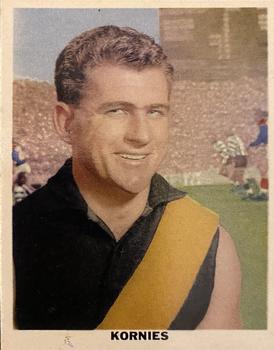 1959 Kornies VFL Footballer Swap Cards #28 Ron Branton Front